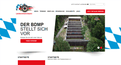 Desktop Screenshot of bdmp-bayern.de